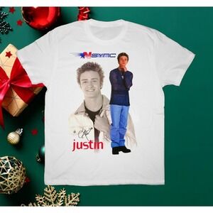 Signature Nsync N Sync Justin Timberlake 2000 Shirt